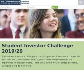 Studentinvestor.org(Student Investor Challenge) Screenshot