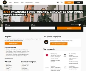 Studentjob.co.uk(Student Jobs) Screenshot