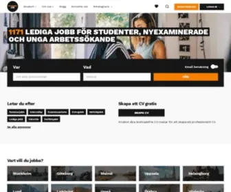 Studentjob.se Screenshot