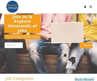 Studentjobs.pk(Student Jobs) Screenshot