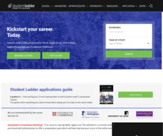Studentladder.co.uk(Student Ladder) Screenshot