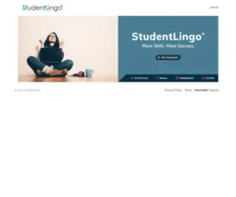 Studentlingo.com(Studentlingo) Screenshot