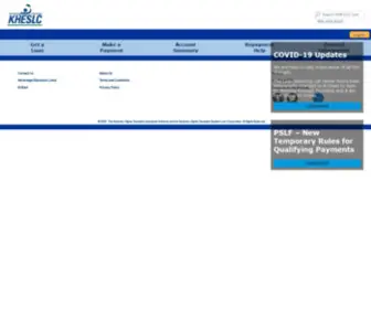 Studentloanpeople.com(KHESLC) Screenshot