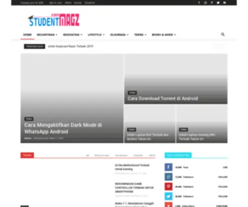 Studentmagz.com(澳门贵宾会网址) Screenshot