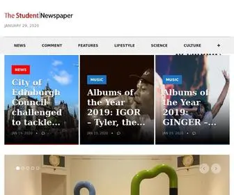 Studentnewspaper.org(The Student) Screenshot