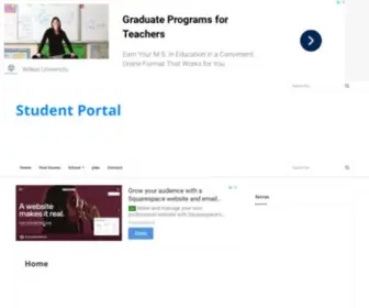 Studentportal.org.za(Student Portal) Screenshot