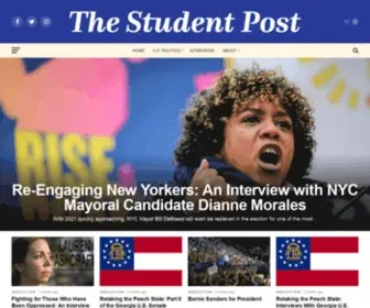 Studentpost.org(The Student Post) Screenshot