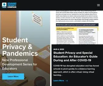 Studentprivacycompass.org(The Student Privacy Resource Center) Screenshot