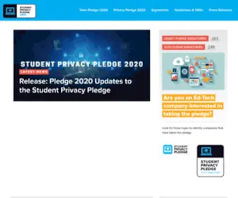 Studentprivacypledge.org(About The Student Privacy Pledge) Screenshot