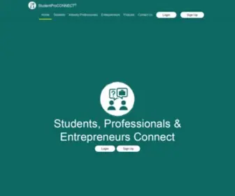 Studentproconnect.com(StudentProConnect) Screenshot