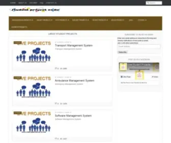 Studentprojectcode.com(Student Project Code) Screenshot