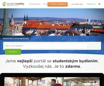 Studentreality.cz(Spolubydlení) Screenshot