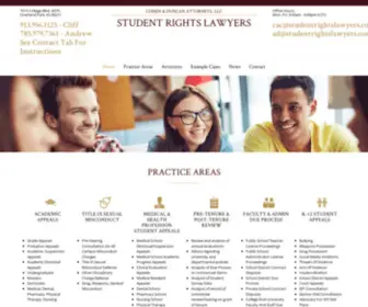 Studentrightslawyer.com(Student Rights Lawyers) Screenshot