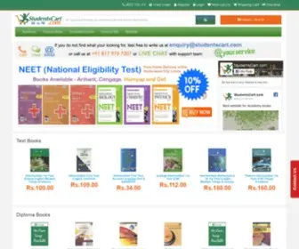 Studentscart.com(Buy Books) Screenshot