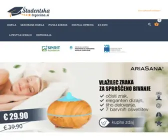 Studentska-Trgovina.si(Darila, koktajli, pivske in družabne igre, mobilni dodatki) Screenshot