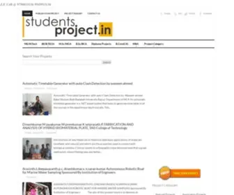Studentsproject.in(Students project students project) Screenshot