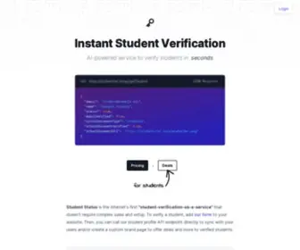 Studentstat.us(Student Status) Screenshot