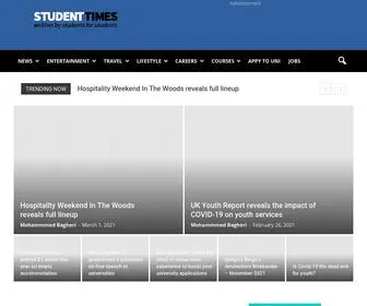 Studenttimes.org(Student Times National Student Newspaper) Screenshot