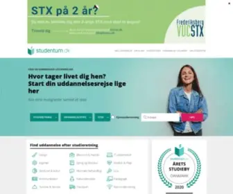 Studentum.dk(Find din uddannelse) Screenshot