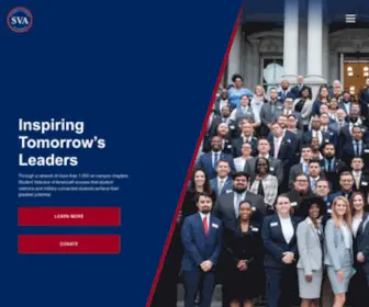Studentveterans.org(Student Veterans of America®) Screenshot