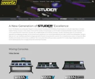 Studer.ch(Studer [Homepage]) Screenshot