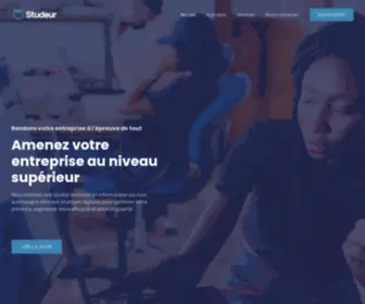 Studeur.cd(Entreprise en solutions Informatique) Screenshot