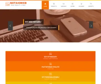 Studi-Notarili.it(Siti Web notarili per notai) Screenshot