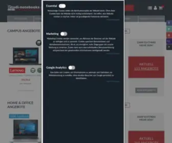 Studi-Notebooks.de(Notebooks) Screenshot