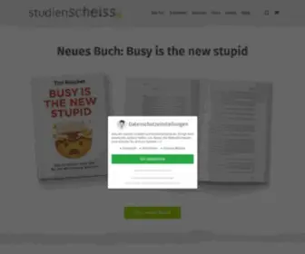 Studienscheiss.de(Die besten Tools für ein erfolgreiches Studium) Screenshot