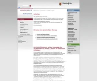 Studienseminar-Koblenz.de(Studieren mit Behinderung) Screenshot
