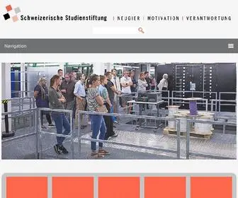 Studienstiftung.ch(Neugier) Screenshot