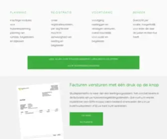 Studieplannerpro.nl(StudieplannerPro leerlingvolgsysteem voor huiswerkbegeleiding) Screenshot