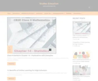 Studieseducation.com(Studies Education) Screenshot