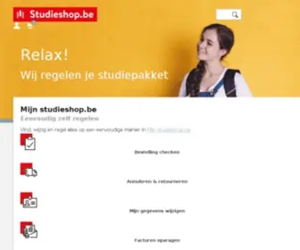 Studieshop.be(Studieshop) Screenshot