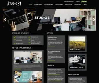 Studio-31.co.uk(Rent Studio Space in Bristol) Screenshot