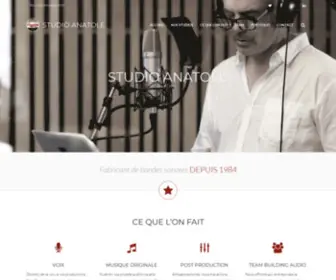 Studio-Anatole.com(Studio Anatole) Screenshot