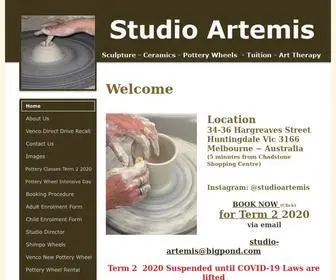 Studio-Artemis.net(Home) Screenshot