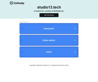 Studio13.tech(My Blog) Screenshot