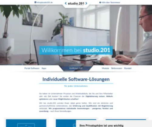 Studio201.de(Individuelle Software) Screenshot