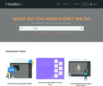 Studio21.co.in(STUDIO21 TECHNOLOGIES PRIVATE LIMITED) Screenshot