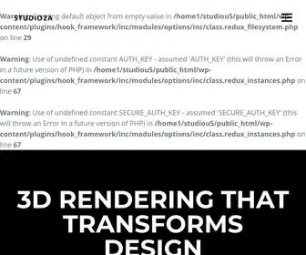 Studio2A.net(3d Rendering Services for Architects Designers & Manufacturers) Screenshot