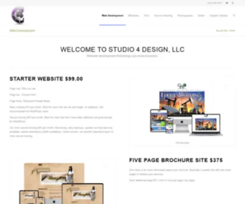 Studio4Designllc.com(Web Development) Screenshot