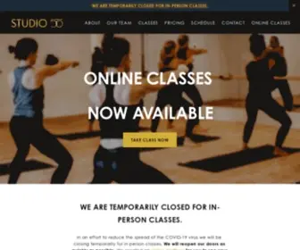 Studio50Fitness.com(Hot Yoga) Screenshot