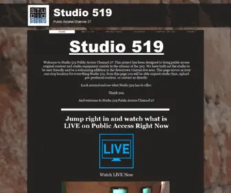 Studio519ABQ.com(Studio 519) Screenshot