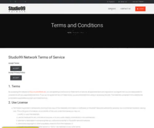 Studio99Net.net(Studio99net since 2010 building beautiful websites) Screenshot