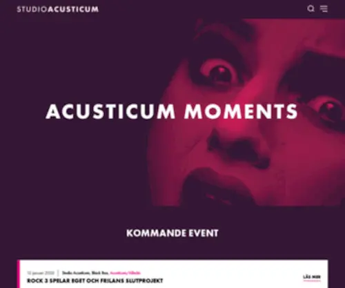Studioacusticum.com(Studio Acusticum) Screenshot