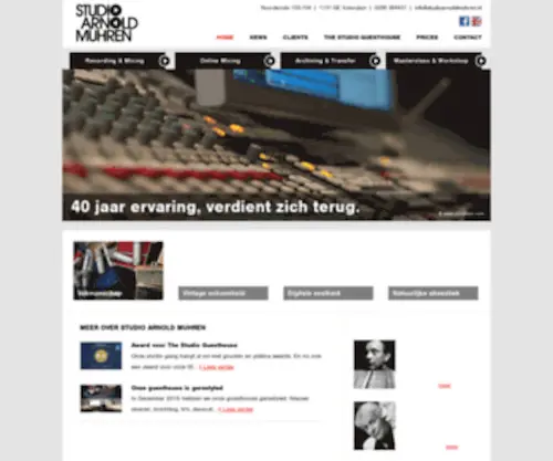 Studioarnoldmuhren.com(Studio Arnold Muhren) Screenshot