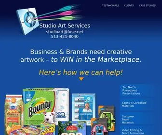 Studioart.us(Studio Art Services Home) Screenshot