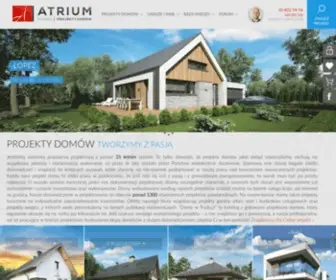 Studioatrium.pl(Gotowe Projekty Domów) Screenshot