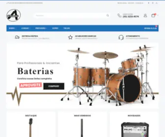 Studioavirtual.com.br(STUDIO A INSTRUMENTOS MUSICAIS) Screenshot